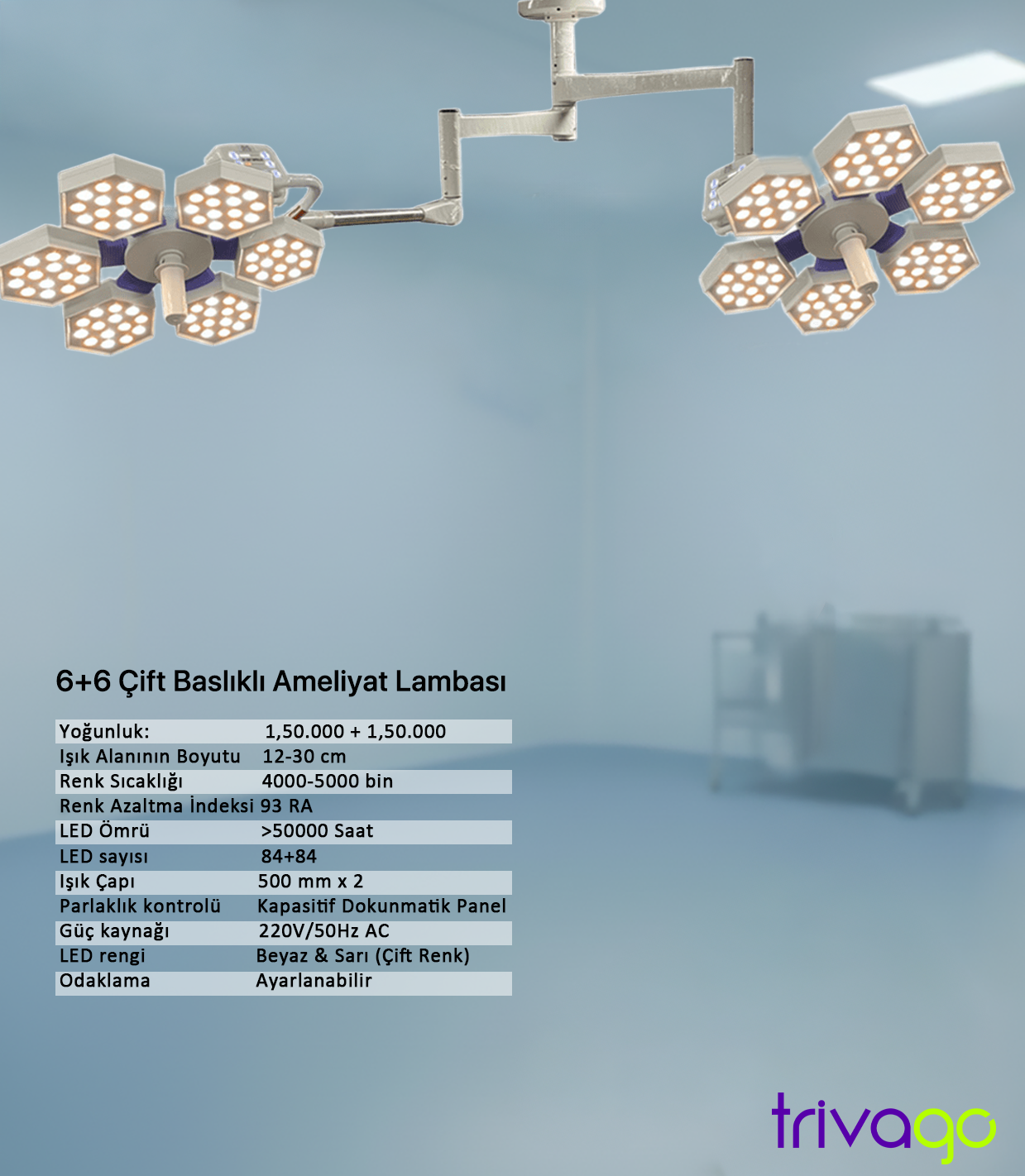 Led Ameliyat Lambası